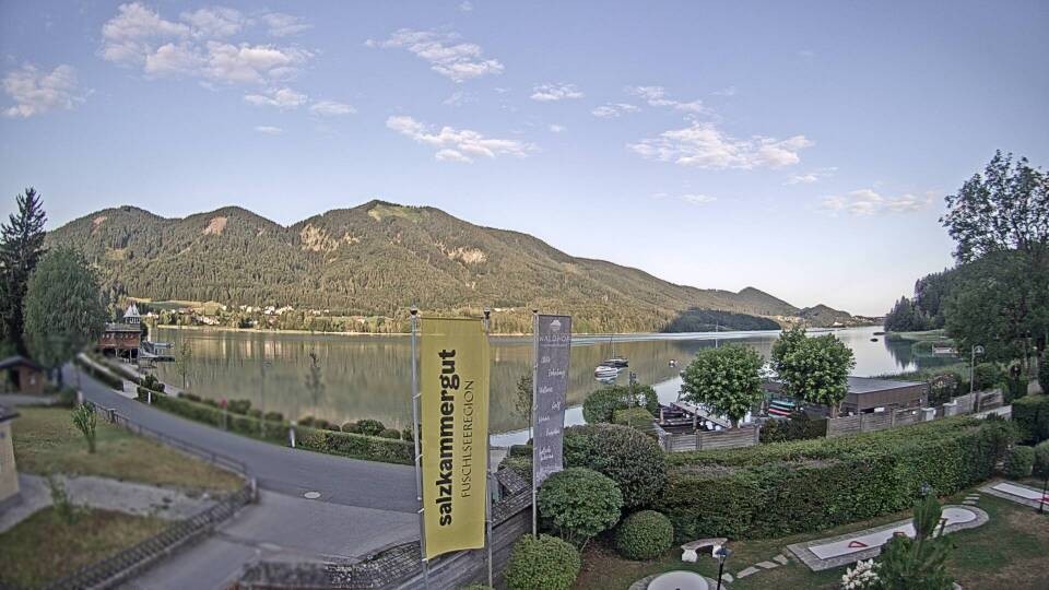 Archived image Webcam View Lake Fuschlsee