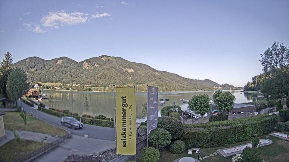 Archived image Webcam View Lake Fuschlsee
