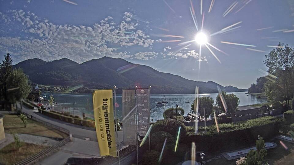 Archived image Webcam View Lake Fuschlsee