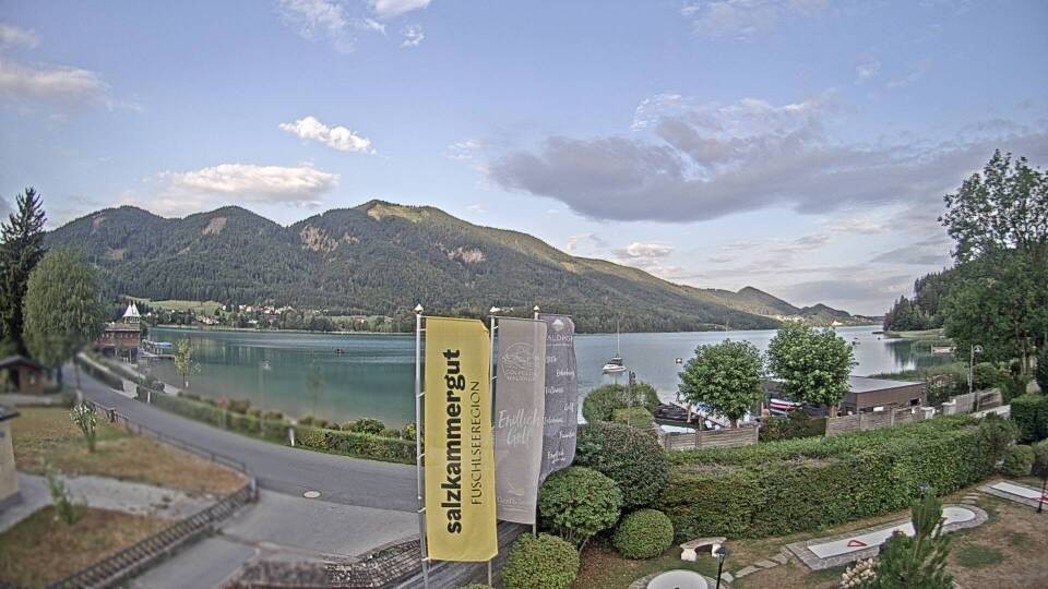 Archived image Webcam View Lake Fuschlsee