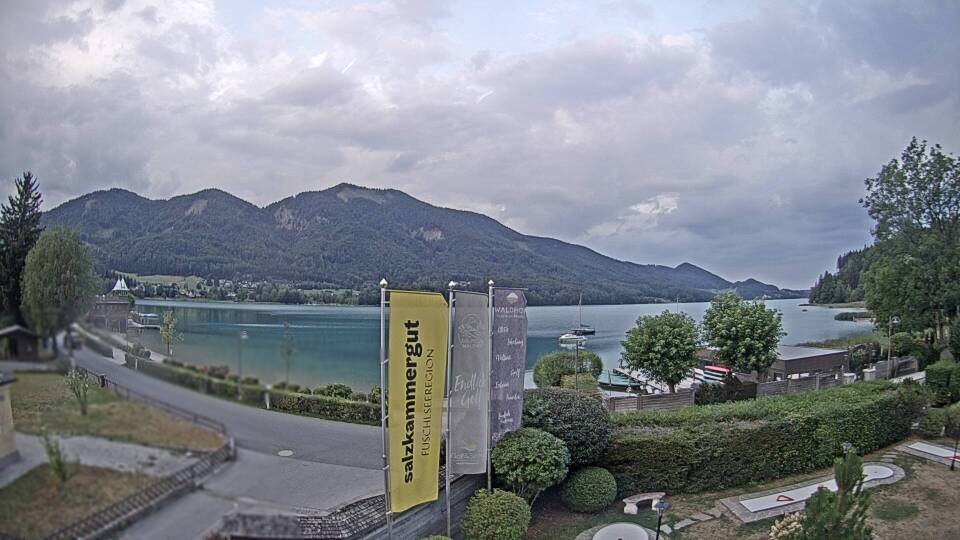 Archived image Webcam View Lake Fuschlsee