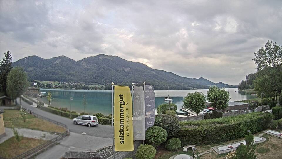 Archived image Webcam View Lake Fuschlsee
