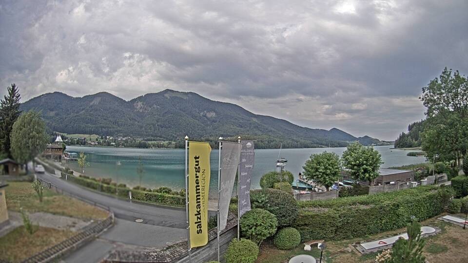 Archived image Webcam View Lake Fuschlsee
