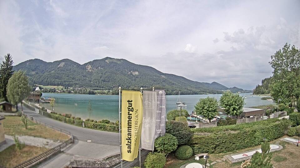 Archived image Webcam View Lake Fuschlsee