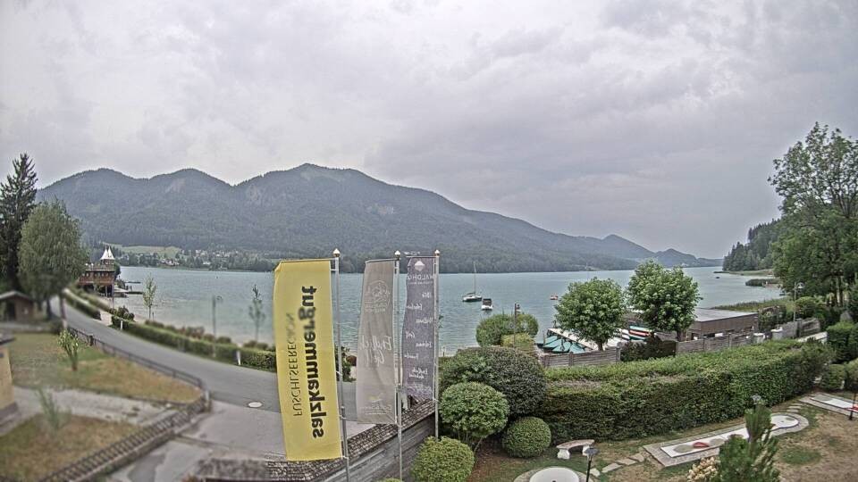 Archived image Webcam View Lake Fuschlsee
