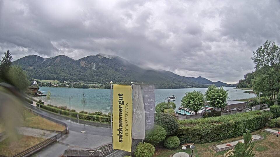 Archived image Webcam View Lake Fuschlsee