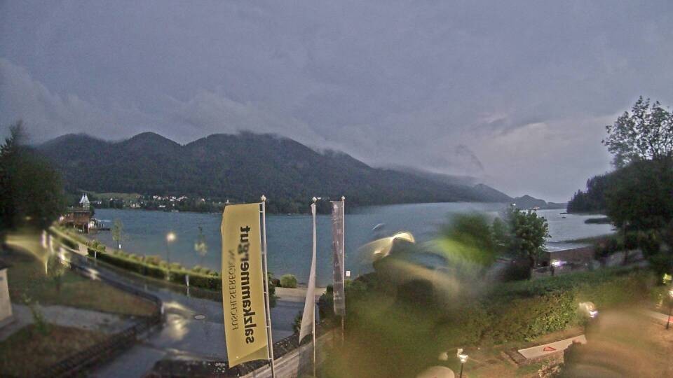 Archived image Webcam View Lake Fuschlsee