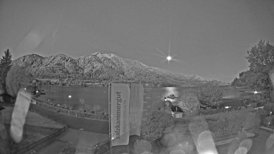Archiv Foto Webcam Blick auf den Fuschlsee von Ebners Waldhof