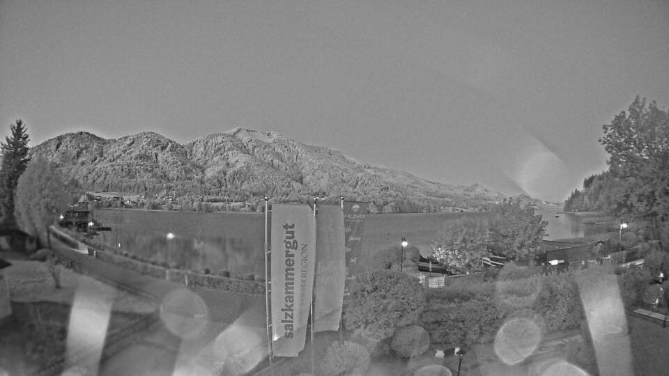 Archiv Foto Webcam Blick auf den Fuschlsee von Ebners Waldhof