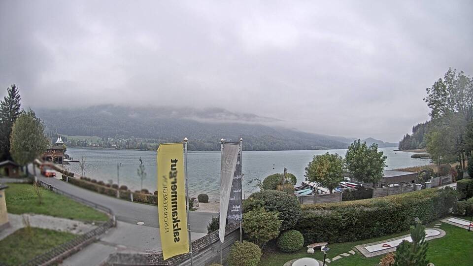 Archiv Foto Webcam Blick auf den Fuschlsee von Ebners Waldhof