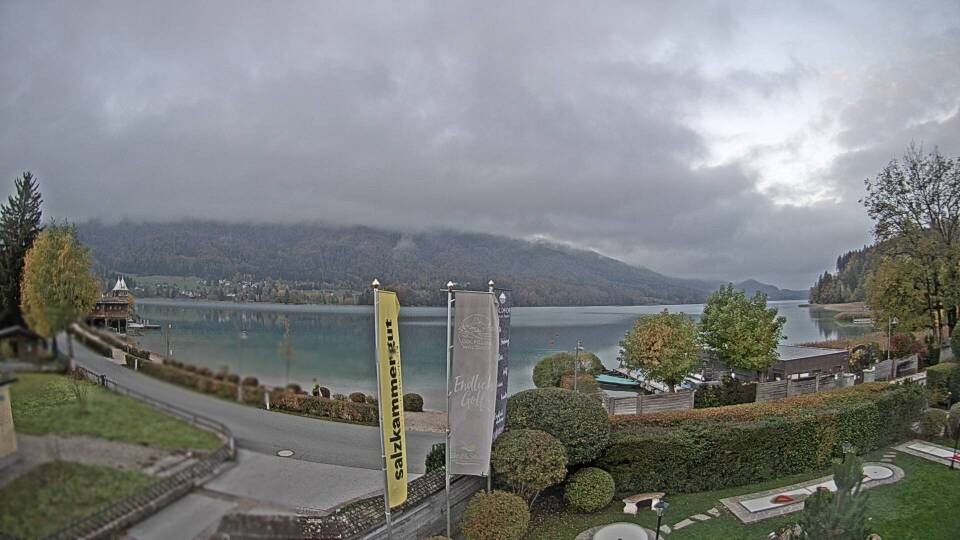 Archiv Foto Webcam Blick auf den Fuschlsee von Ebners Waldhof
