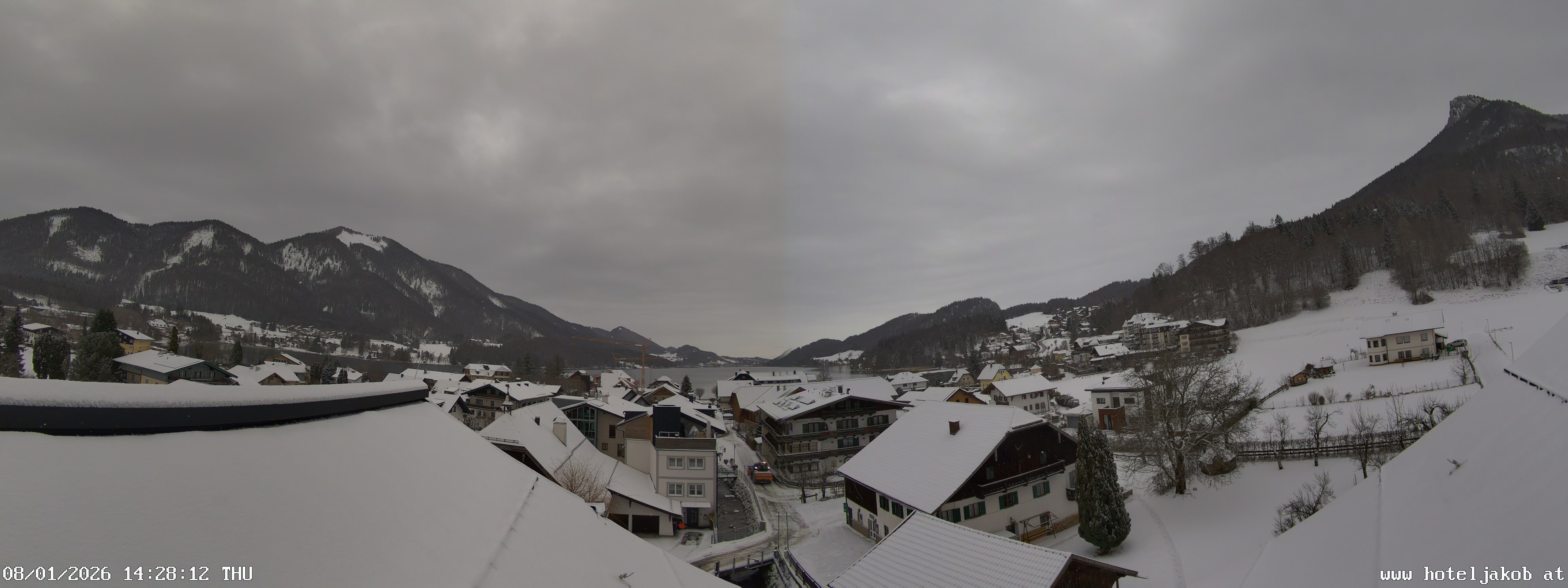 Archiv Foto Webcam Fuschlsee: Hotel Jakob