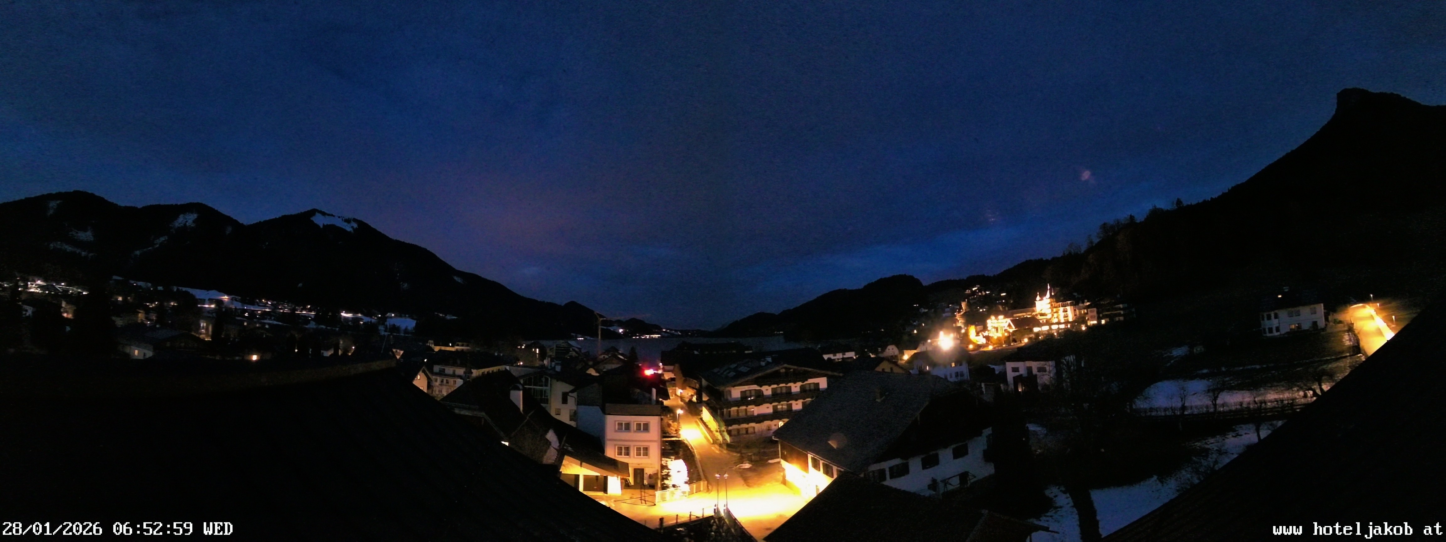 Archiv Foto Webcam Fuschlsee: Hotel Jakob