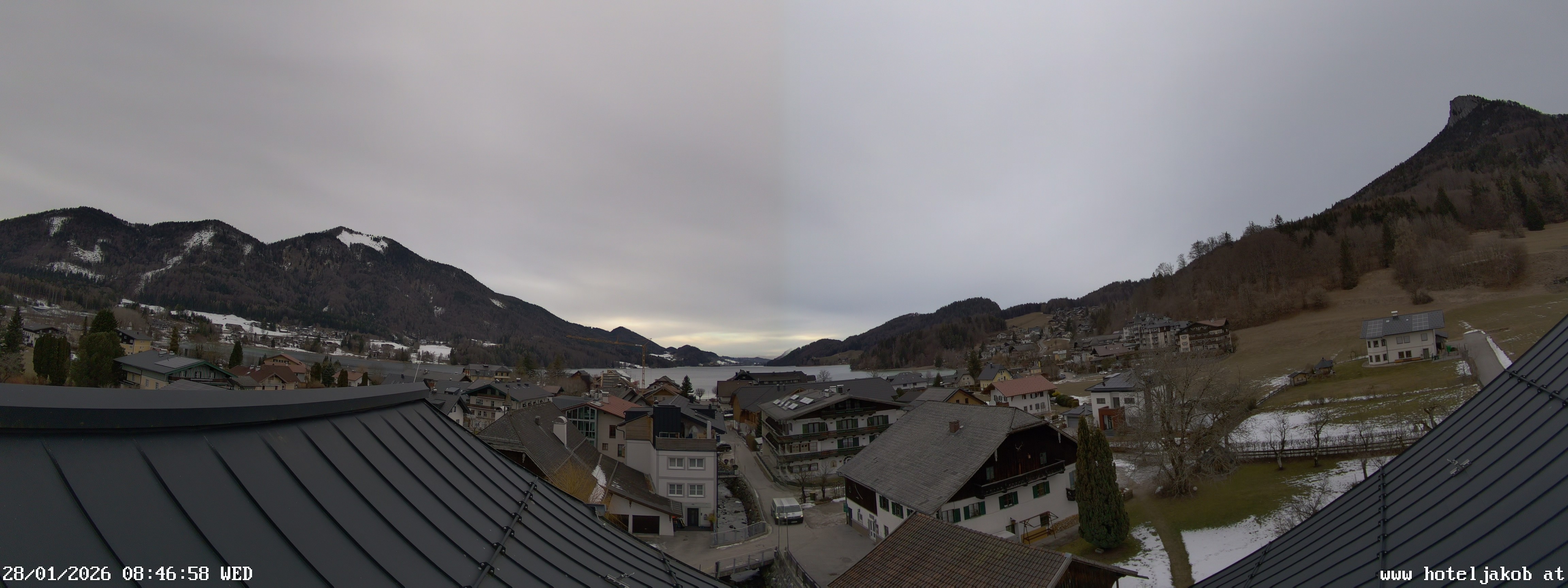 Archiv Foto Webcam Fuschlsee: Hotel Jakob