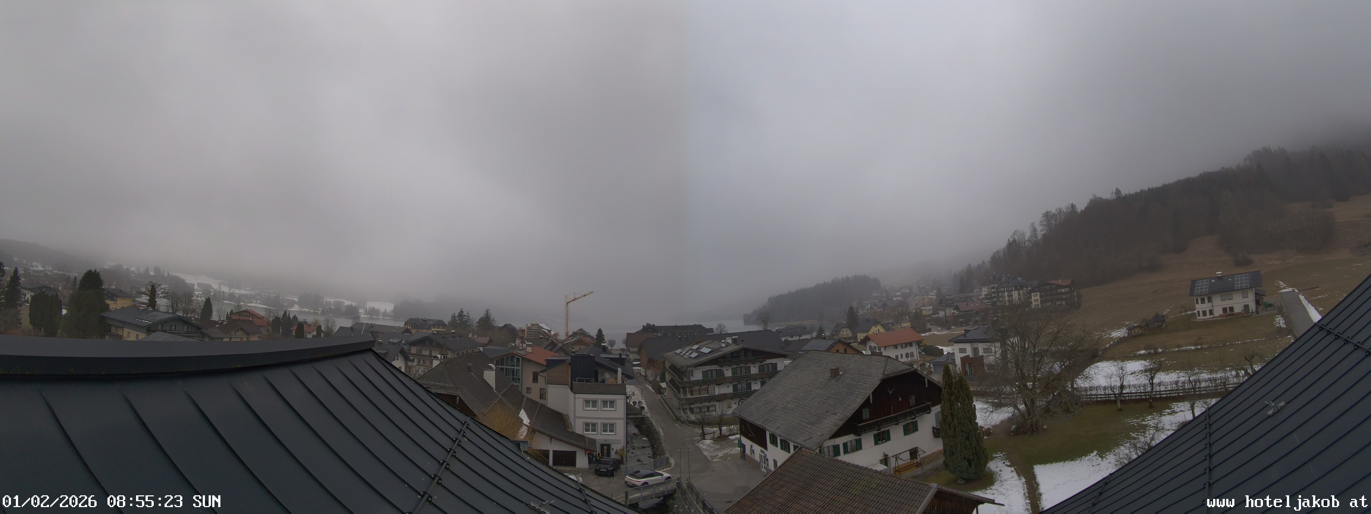 Archiv Foto Webcam Fuschlsee: Hotel Jakob