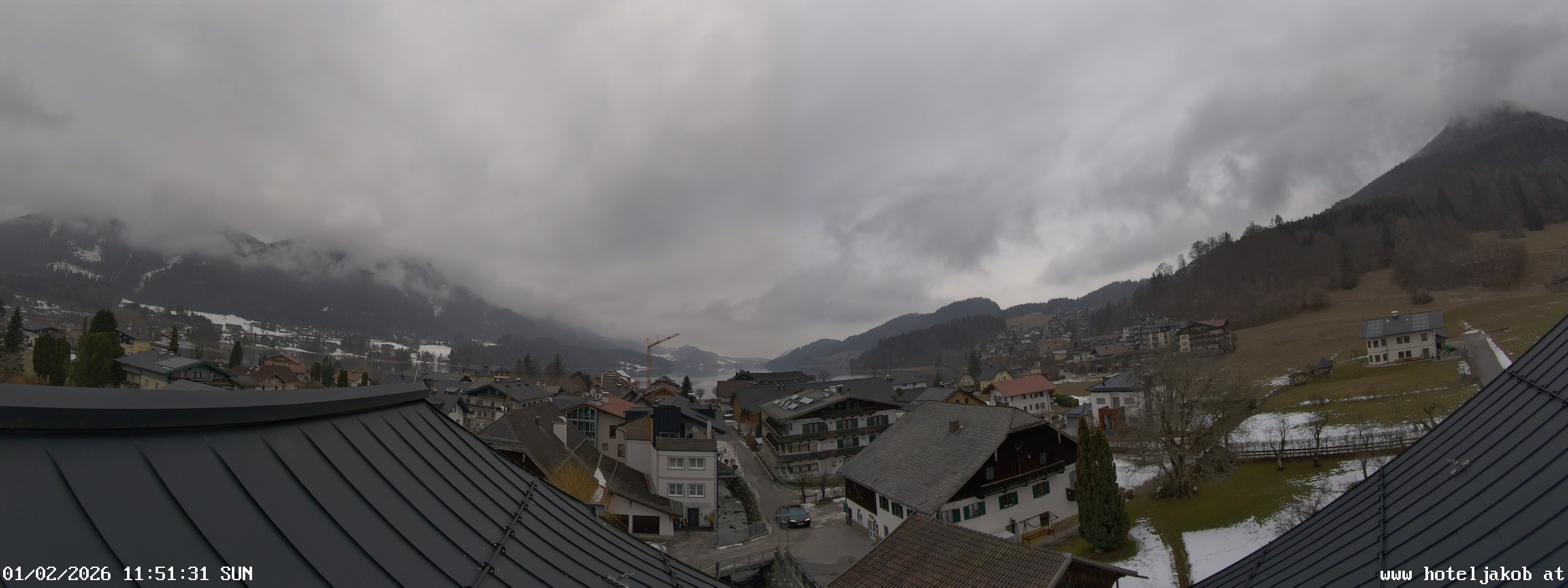 Archiv Foto Webcam Fuschlsee: Hotel Jakob