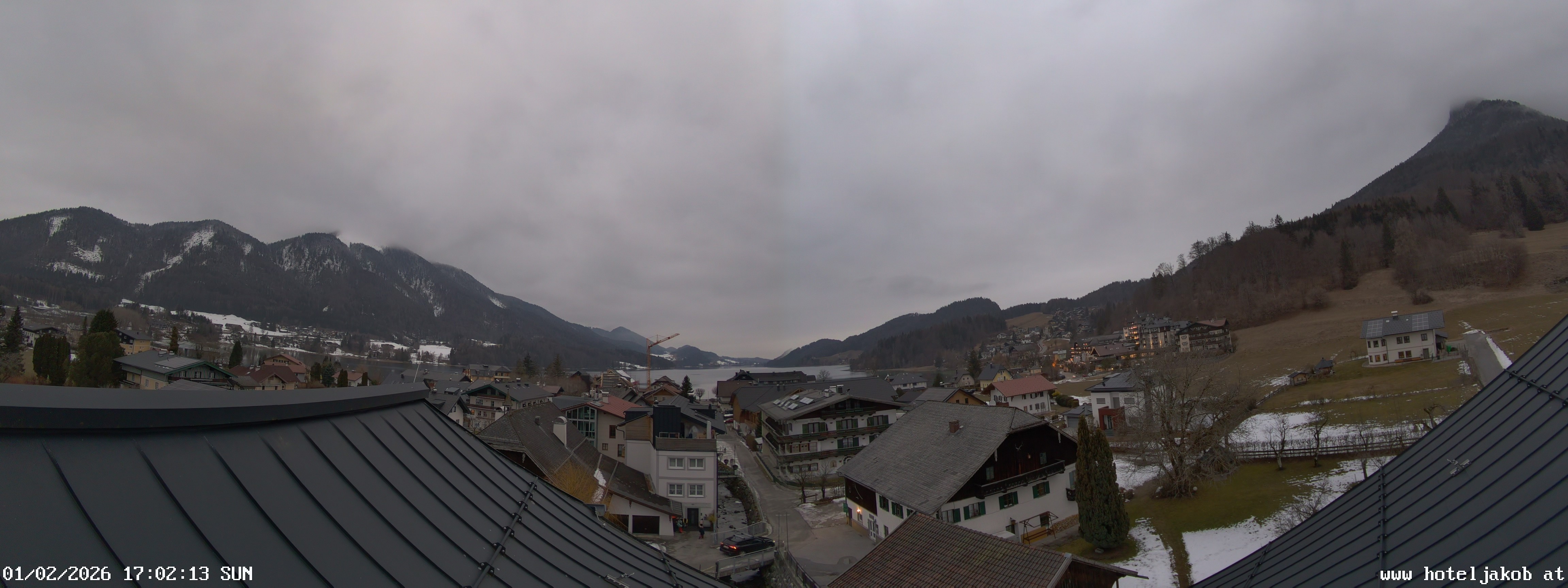 Archiv Foto Webcam Fuschlsee: Hotel Jakob