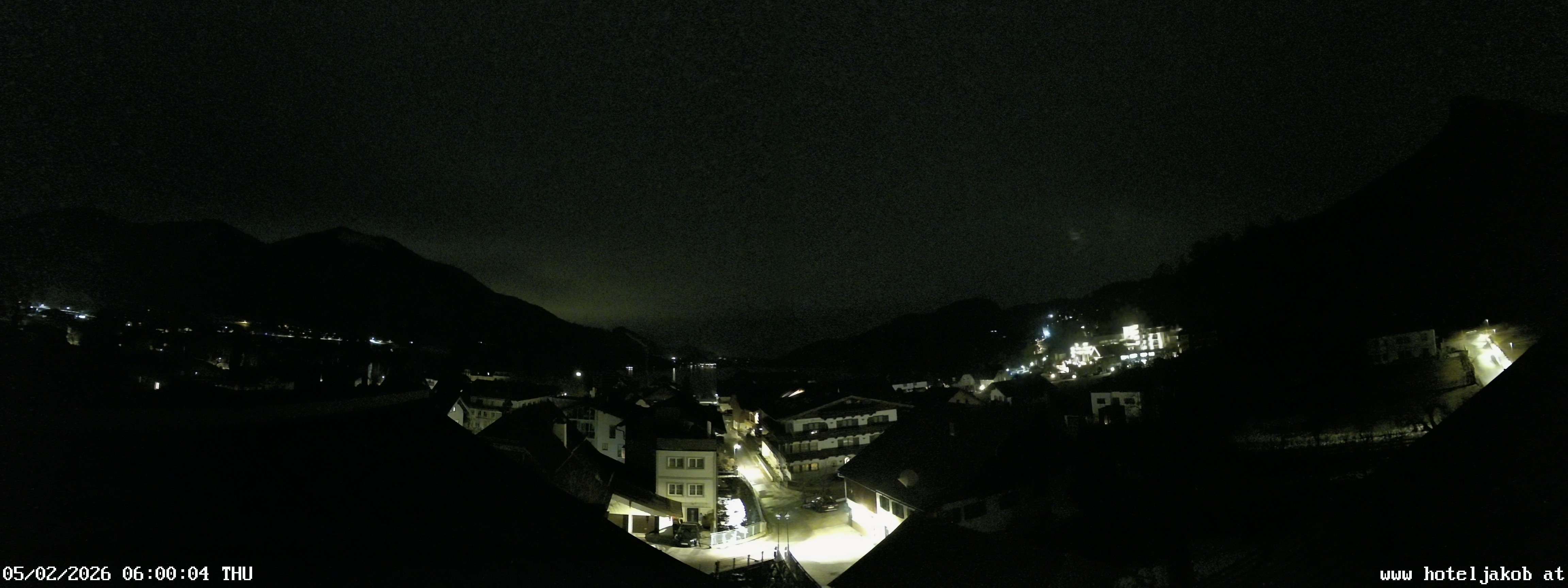 Archived image Webcam View Fuschlsee from Hotel Jakob