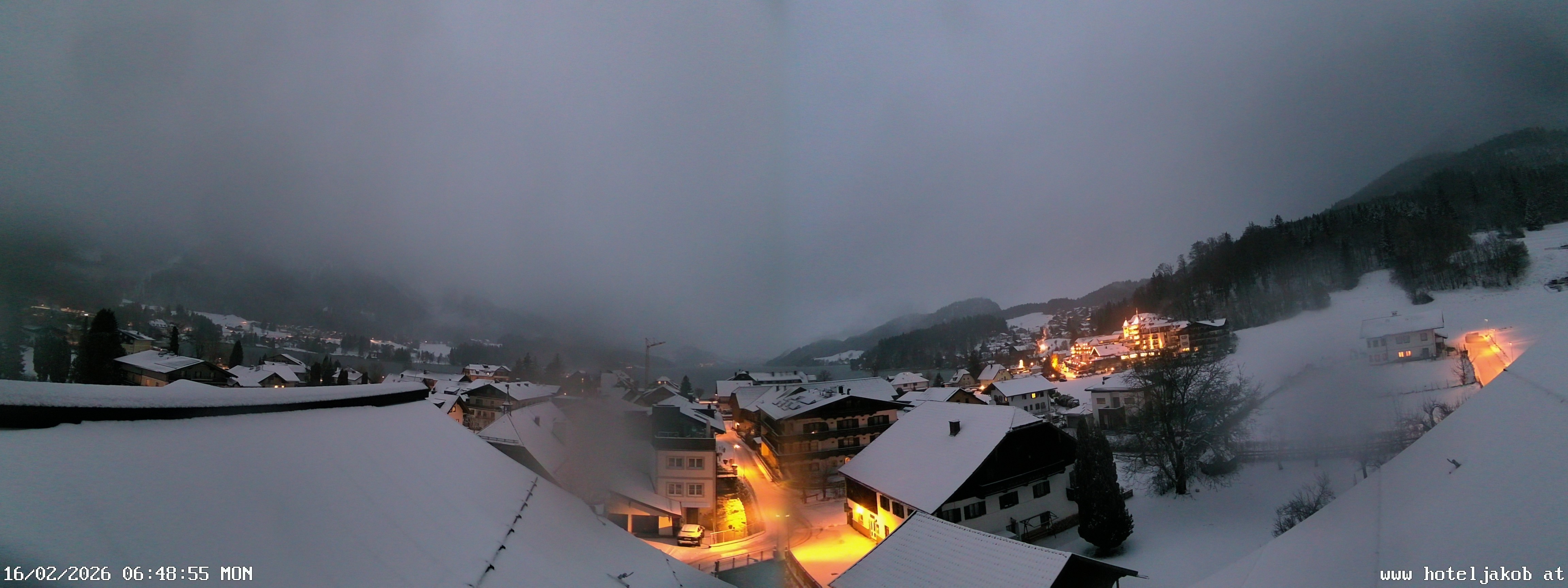 Archiv Foto Webcam Fuschlsee: Hotel Jakob