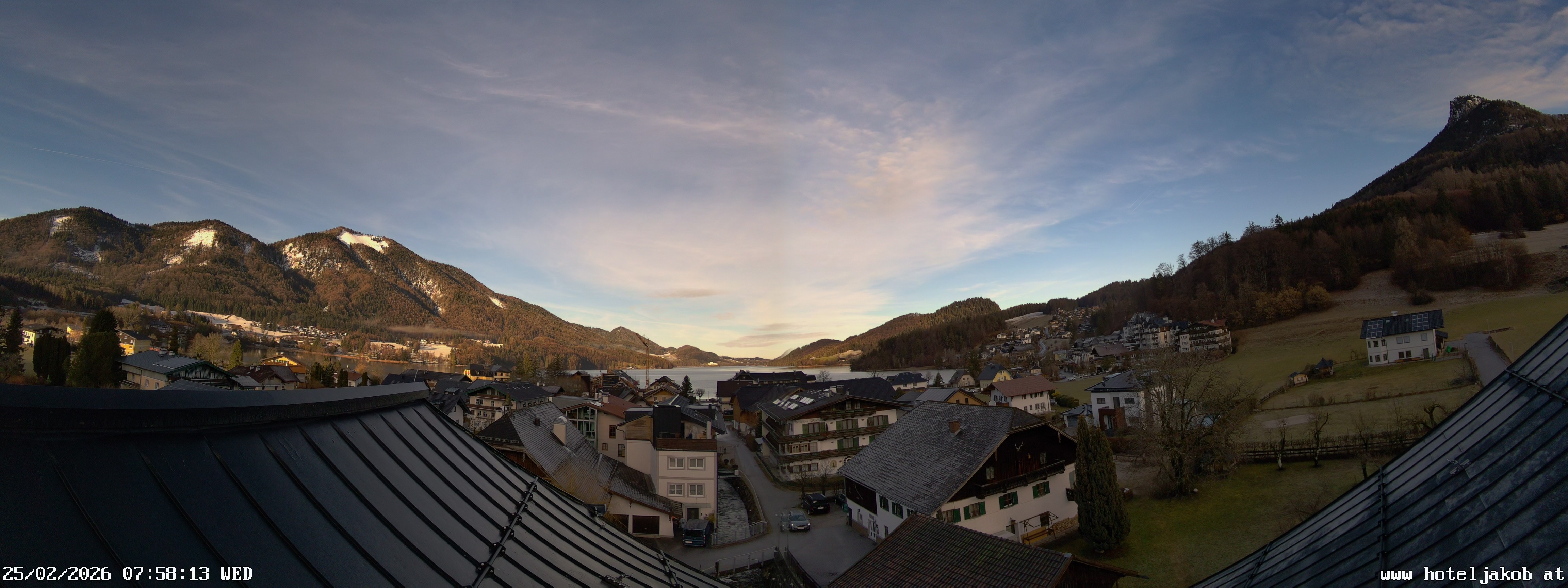 Archiv Foto Webcam Fuschlsee: Hotel Jakob