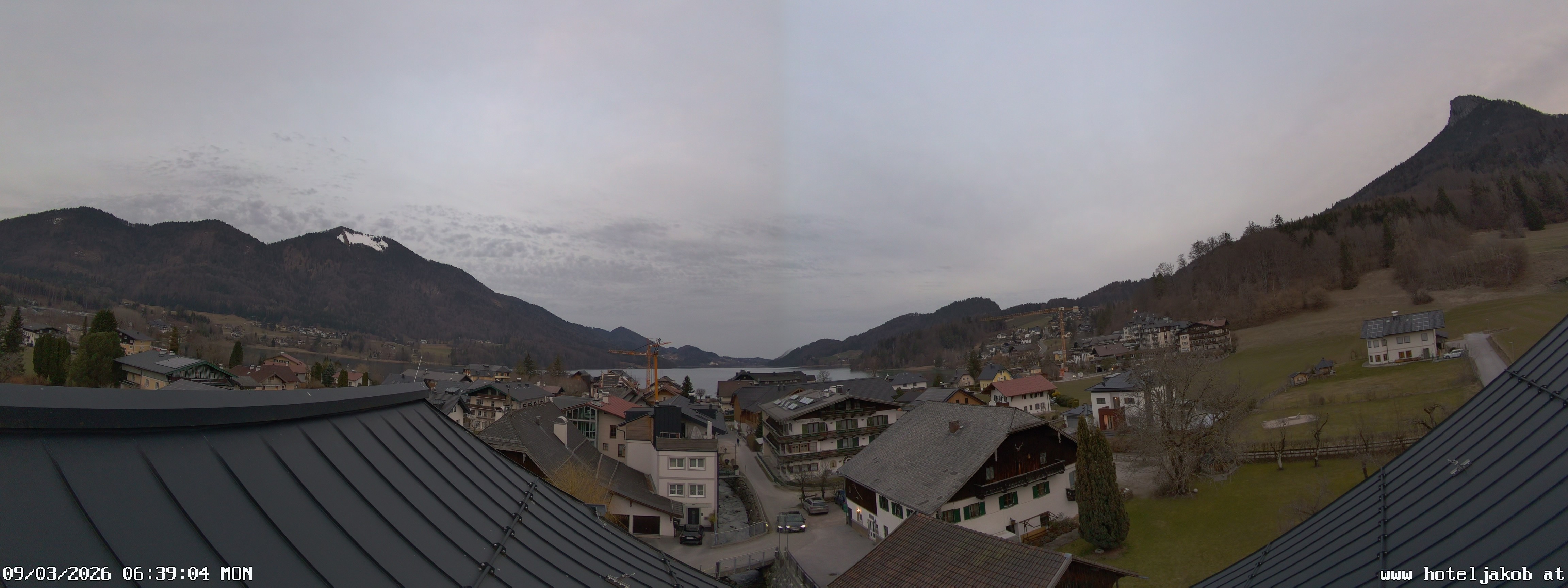 Archiv Foto Webcam Fuschlsee: Hotel Jakob