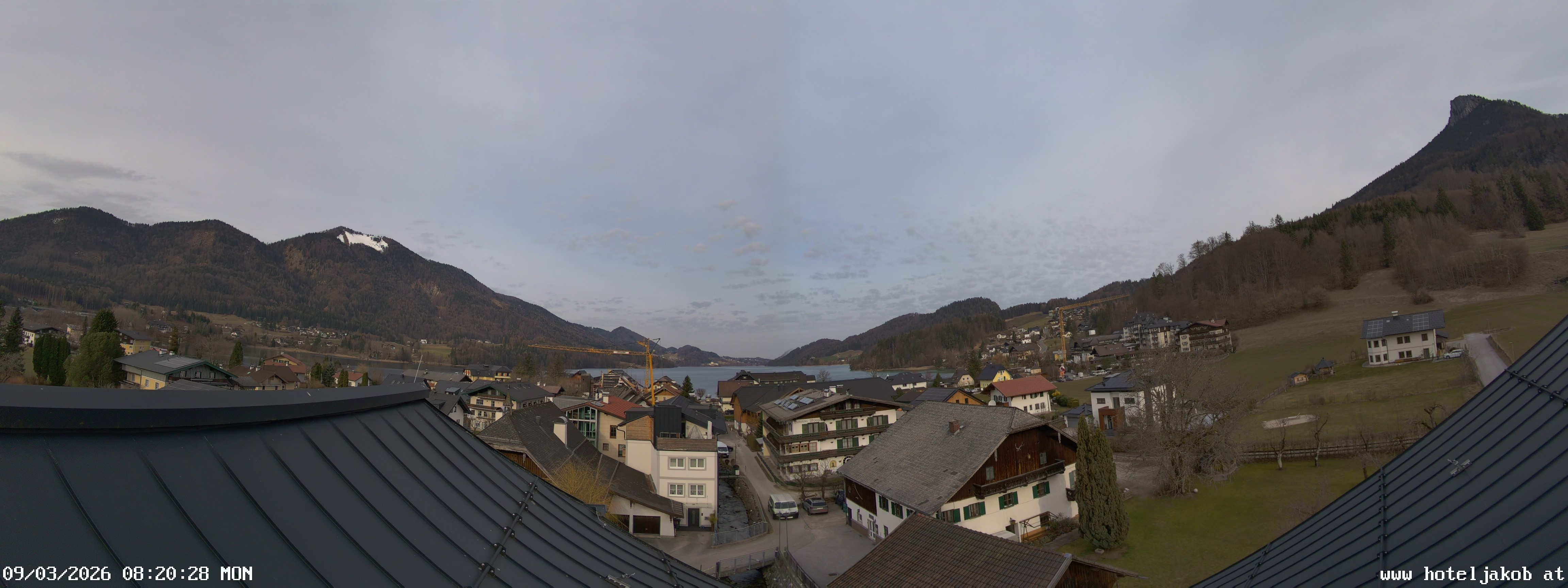 Archiv Foto Webcam Fuschlsee: Hotel Jakob