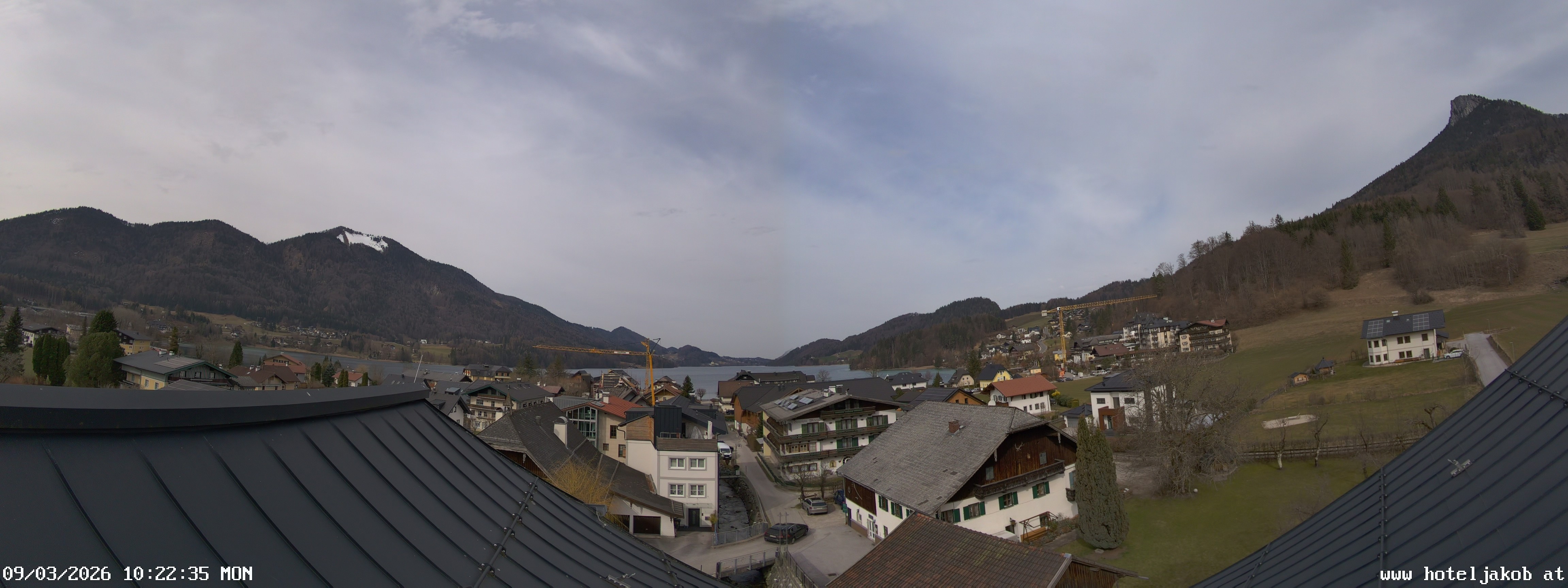 Archiv Foto Webcam Fuschlsee: Hotel Jakob