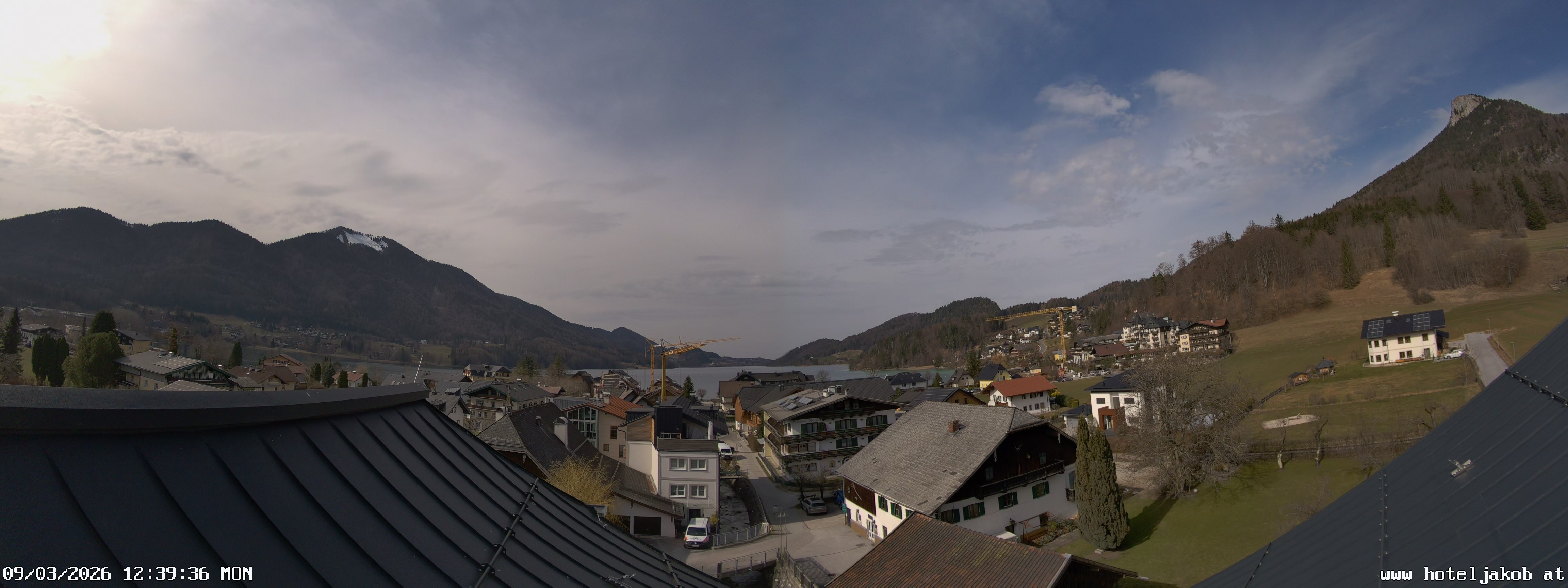 Archiv Foto Webcam Fuschlsee: Hotel Jakob