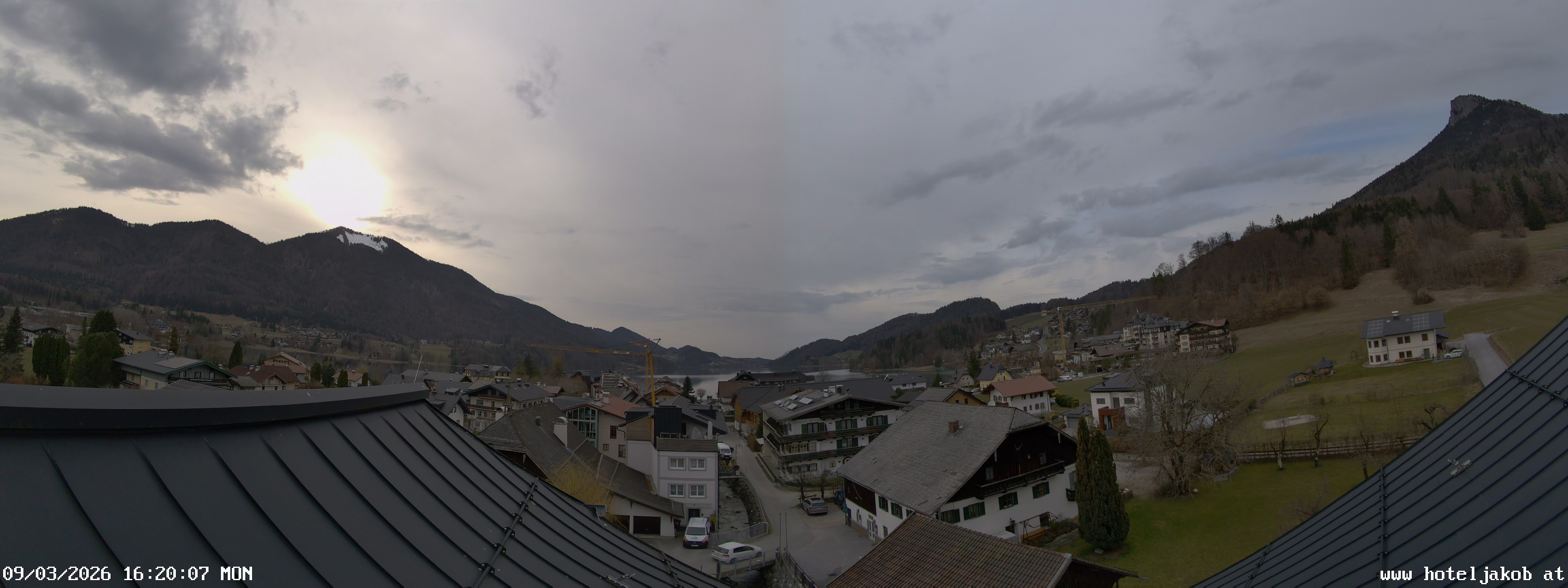 Archiv Foto Webcam Fuschlsee: Hotel Jakob