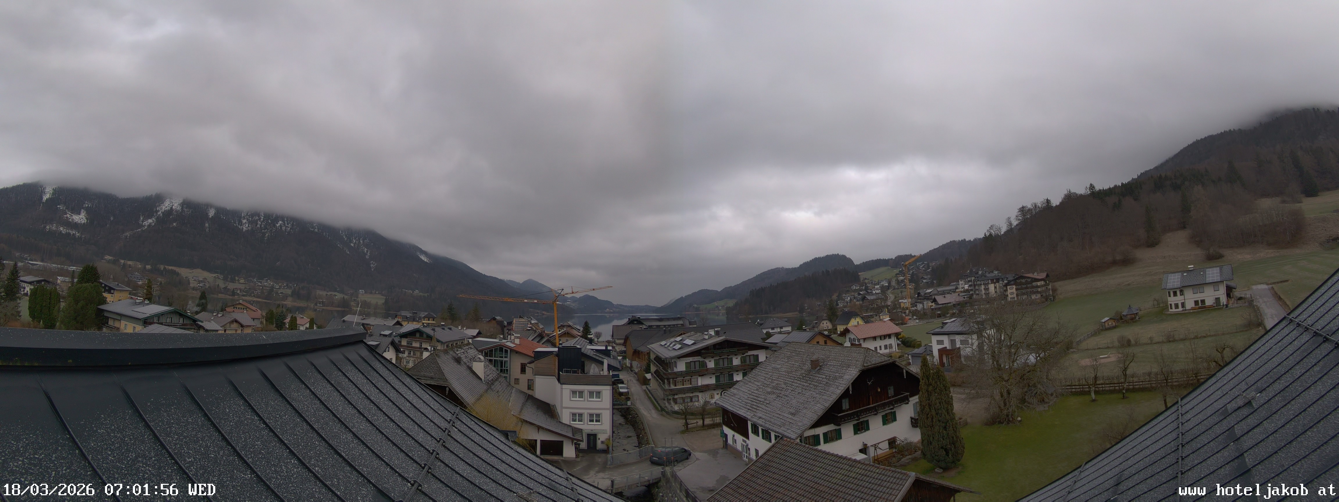 Archiv Foto Webcam Fuschlsee: Hotel Jakob