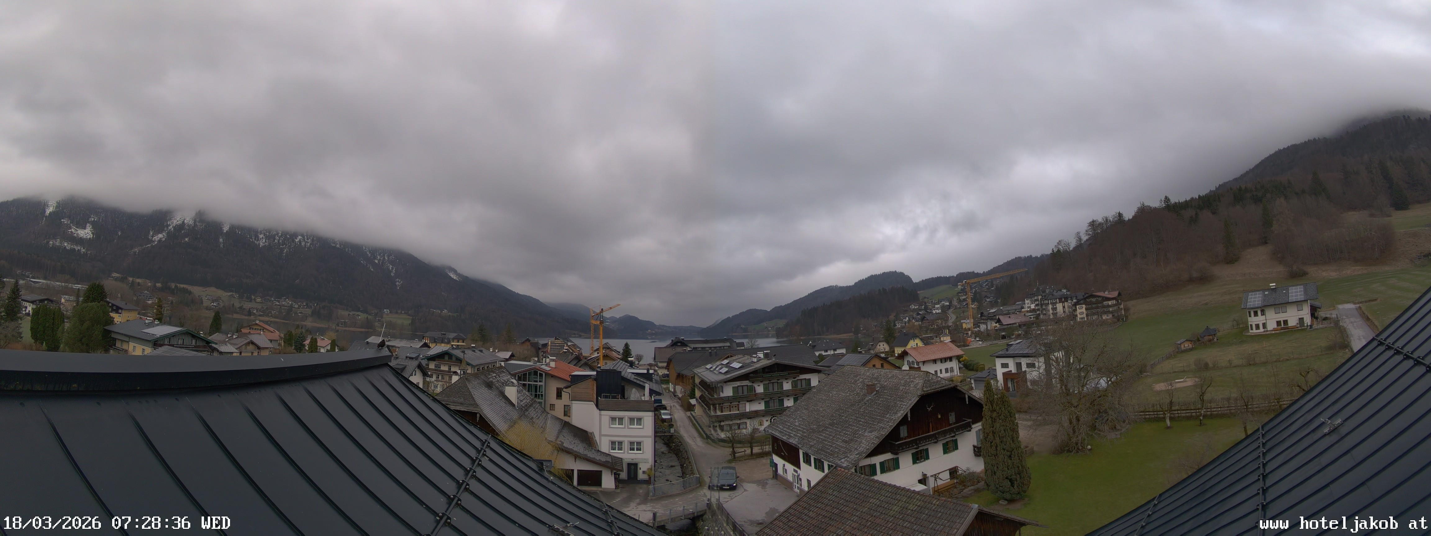 Archiv Foto Webcam Fuschlsee: Hotel Jakob