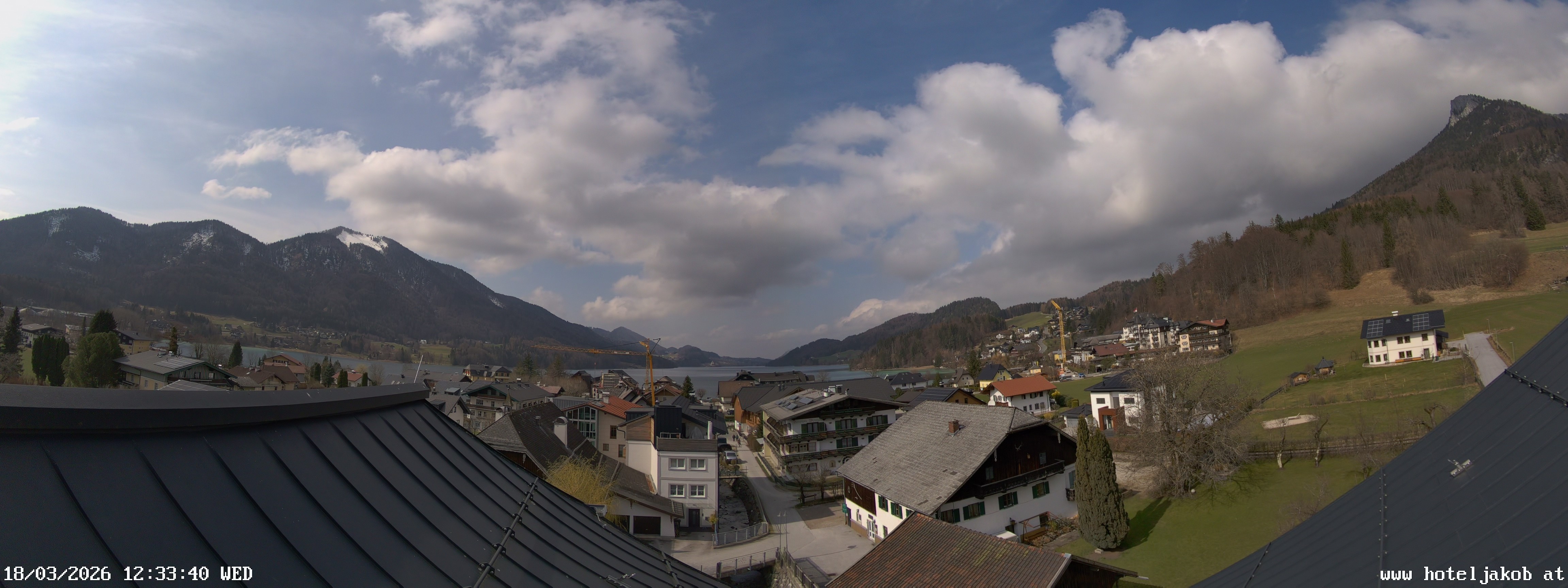 Archiv Foto Webcam Fuschlsee: Hotel Jakob