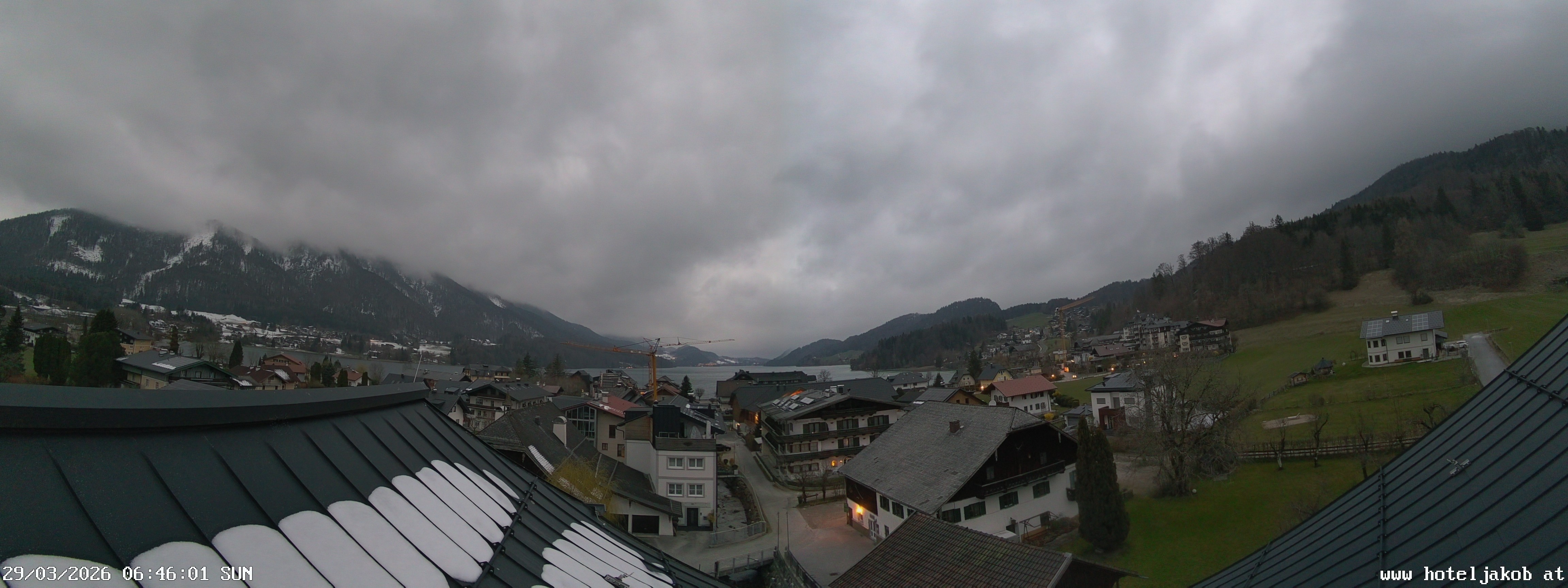 Archiv Foto Webcam Fuschlsee: Hotel Jakob