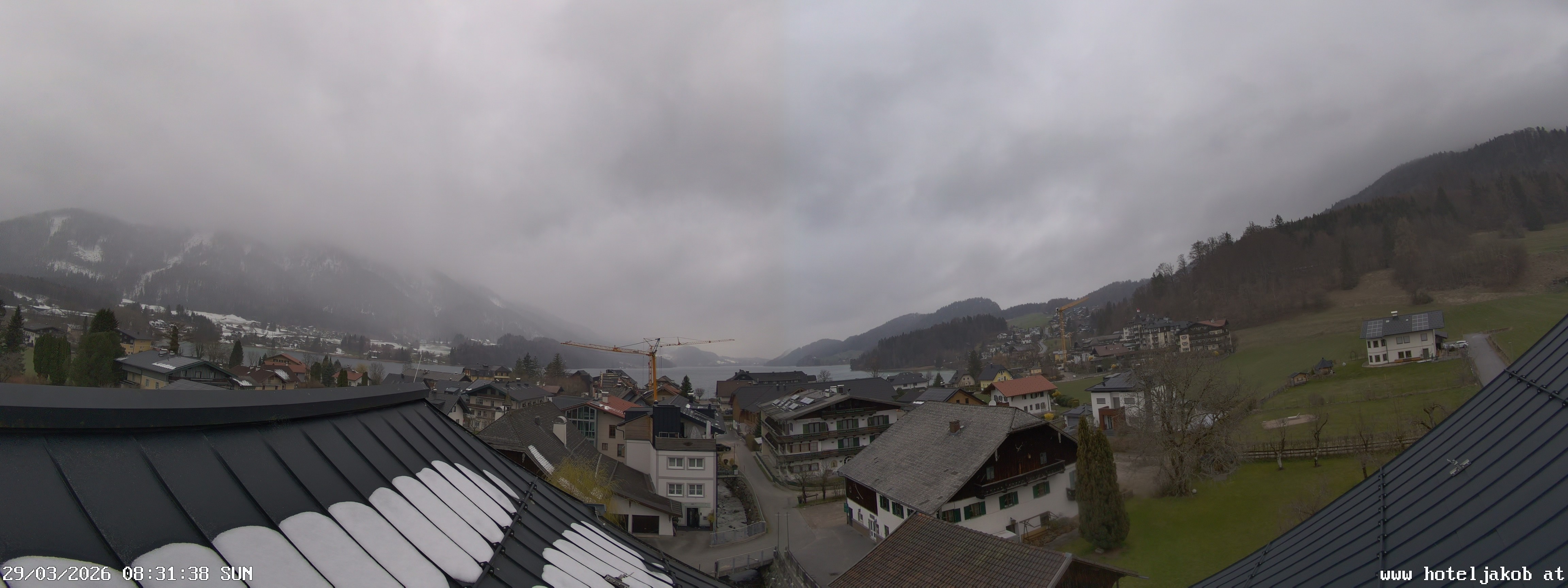 Archiv Foto Webcam Fuschlsee: Hotel Jakob