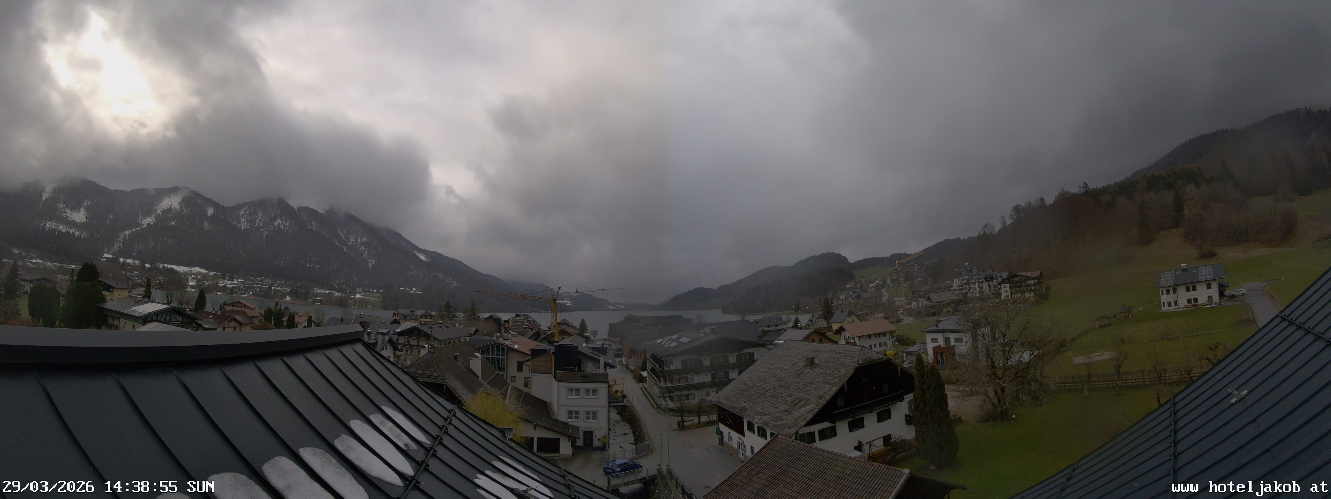 Archiv Foto Webcam Fuschlsee: Hotel Jakob