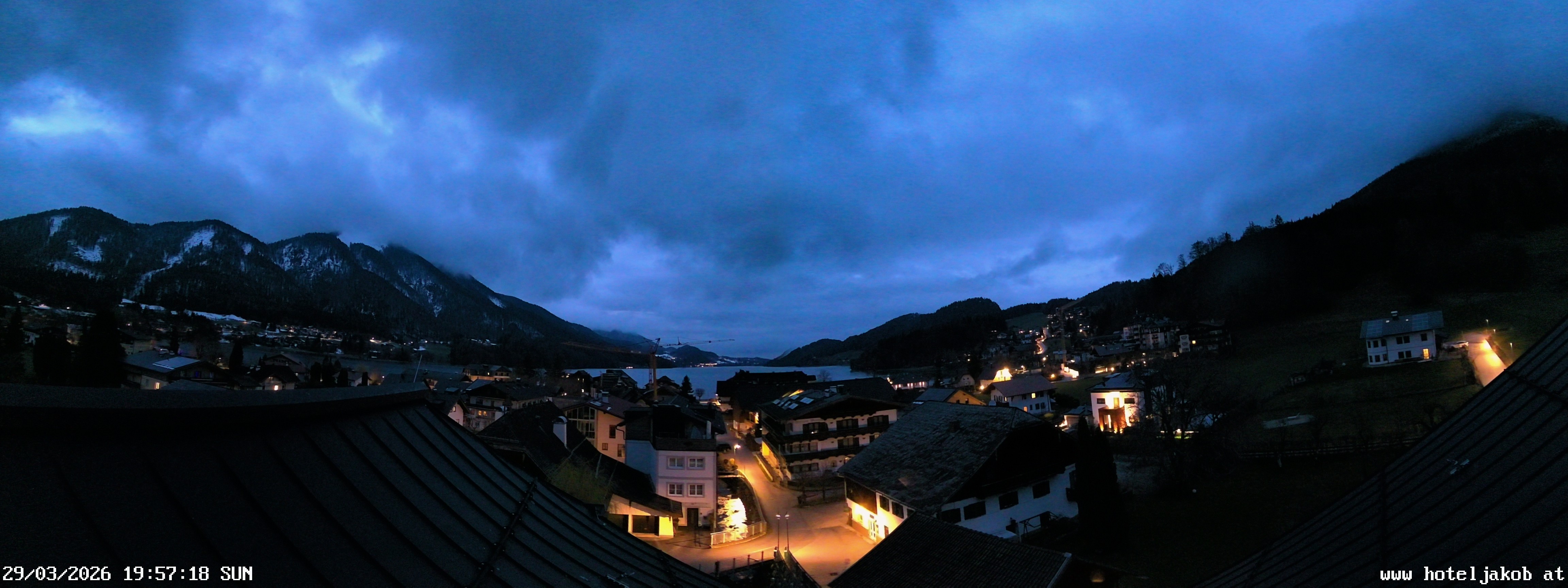 Archiv Foto Webcam Fuschlsee: Hotel Jakob