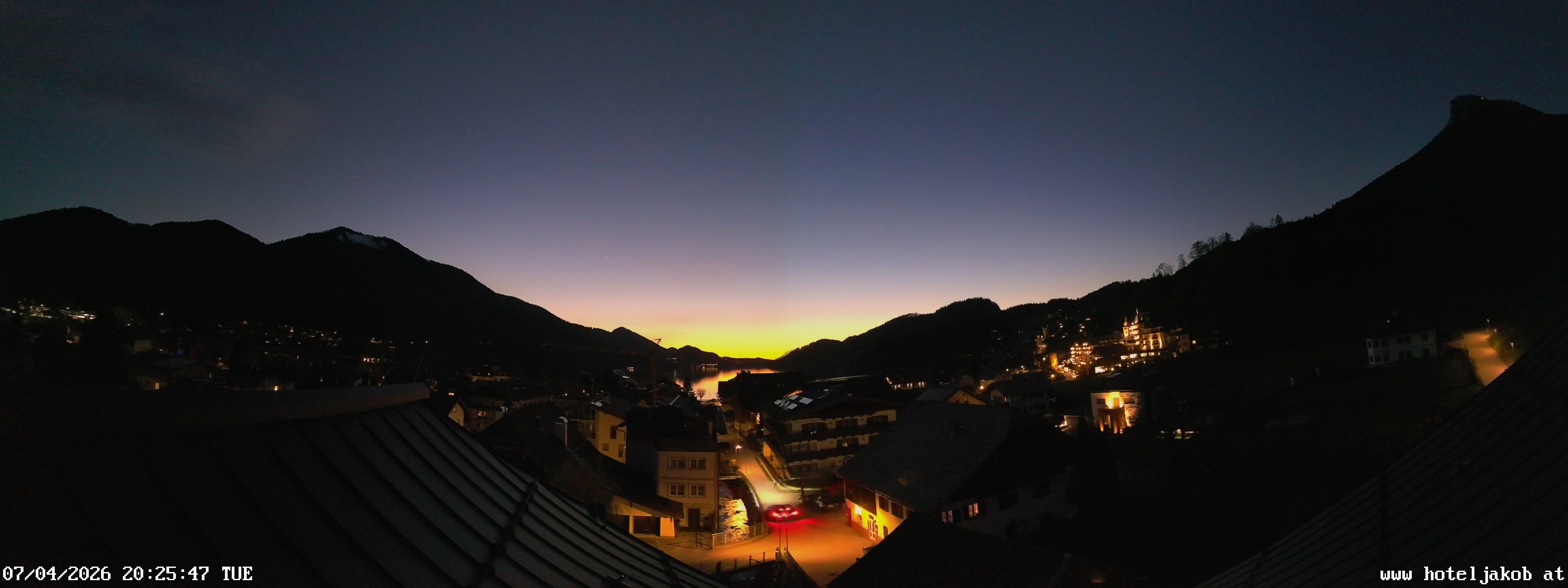 Archiv Foto Webcam Fuschlsee: Hotel Jakob