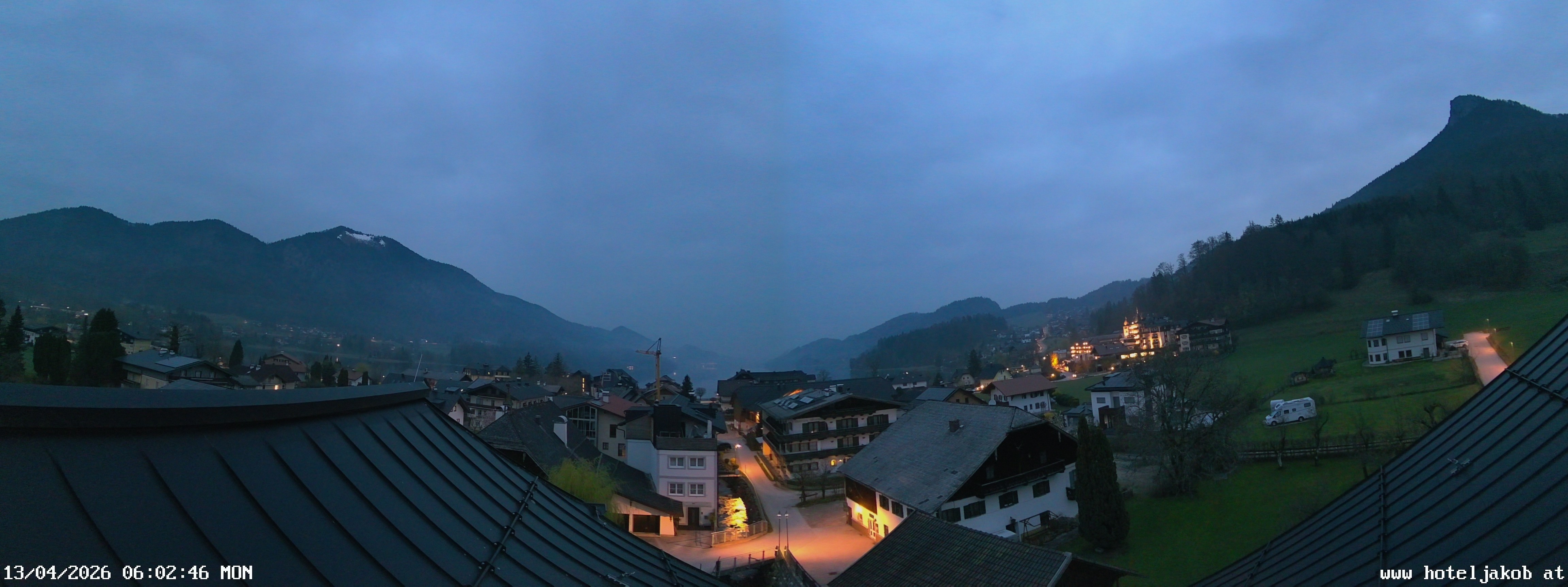 Archiv Foto Webcam Fuschlsee: Hotel Jakob