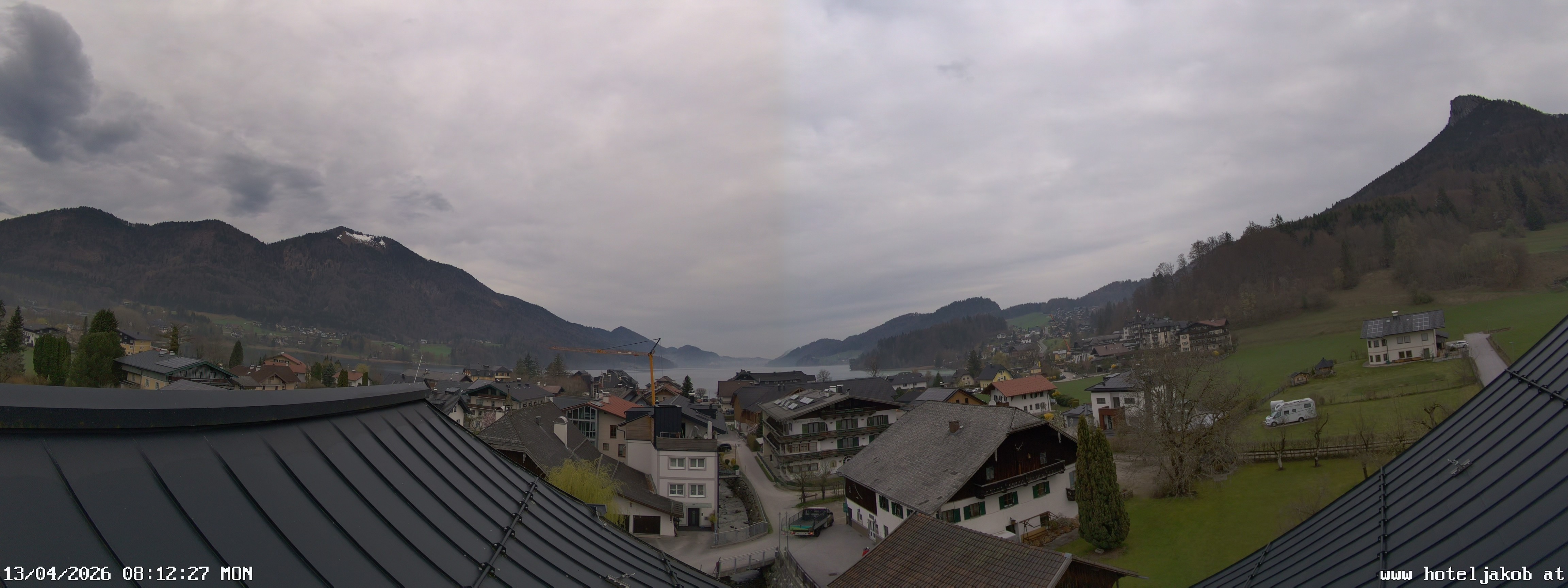 Archiv Foto Webcam Fuschlsee: Hotel Jakob