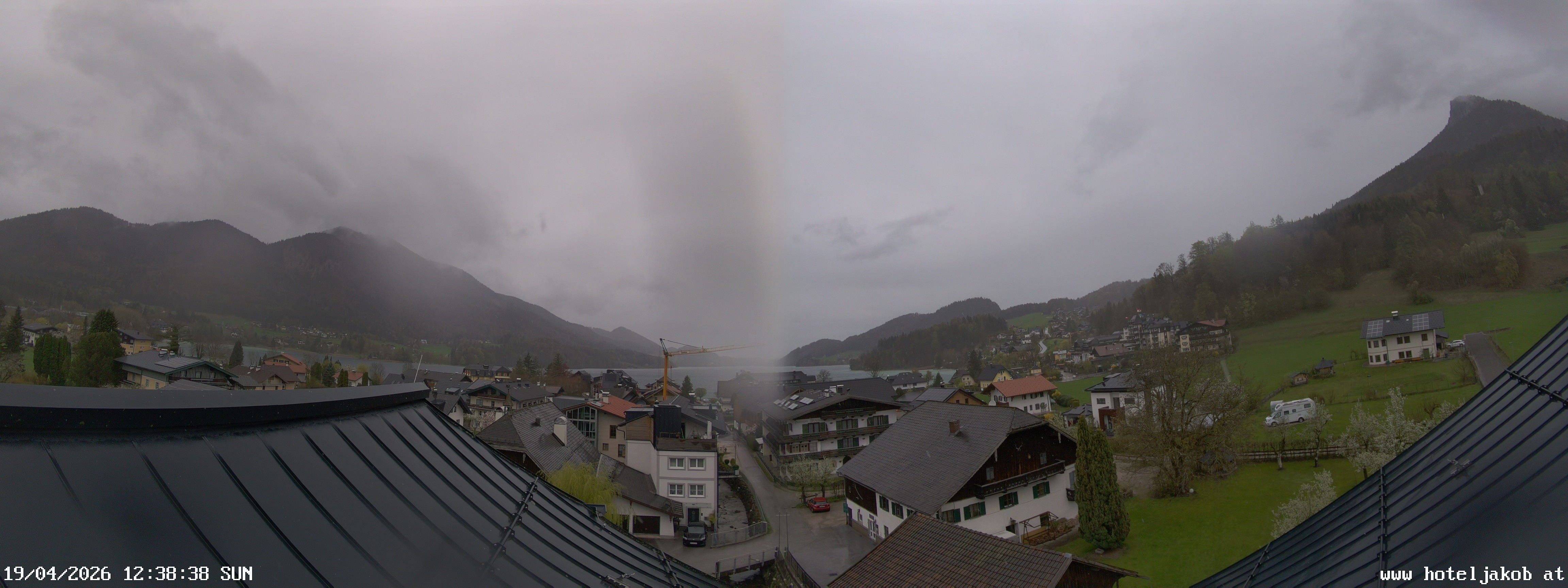Archiv Foto Webcam Fuschlsee: Hotel Jakob