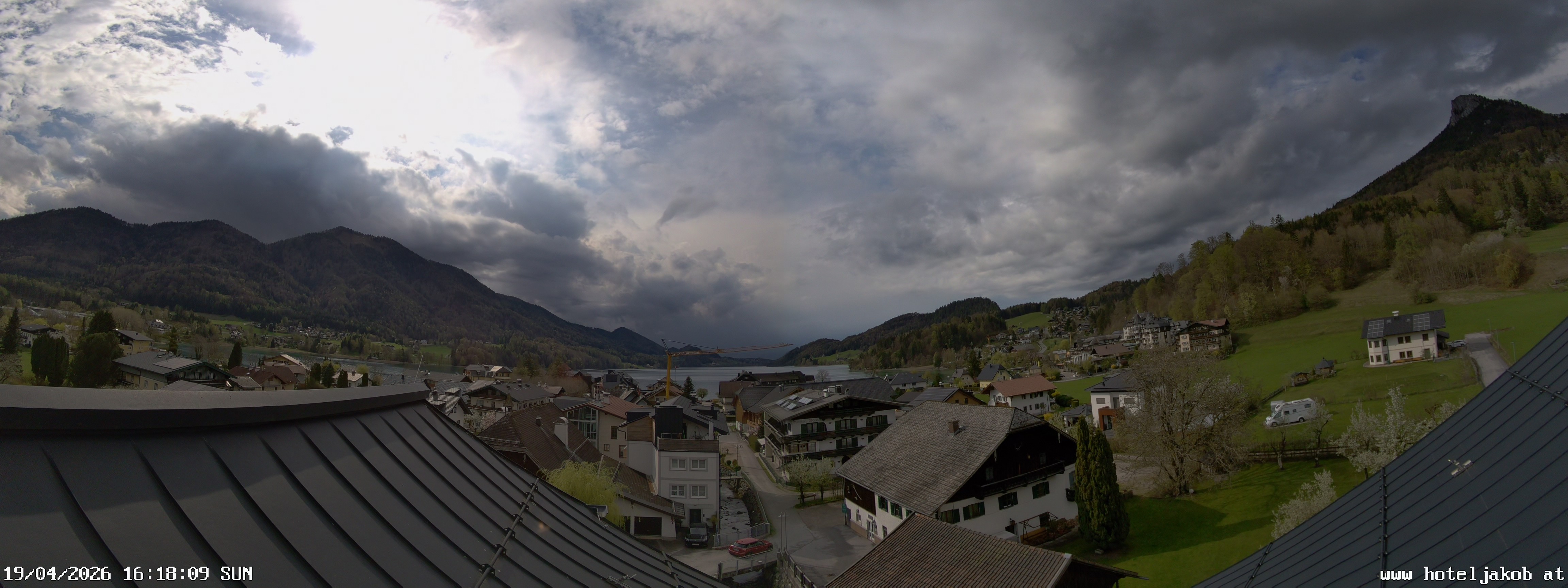 Archiv Foto Webcam Fuschlsee: Hotel Jakob