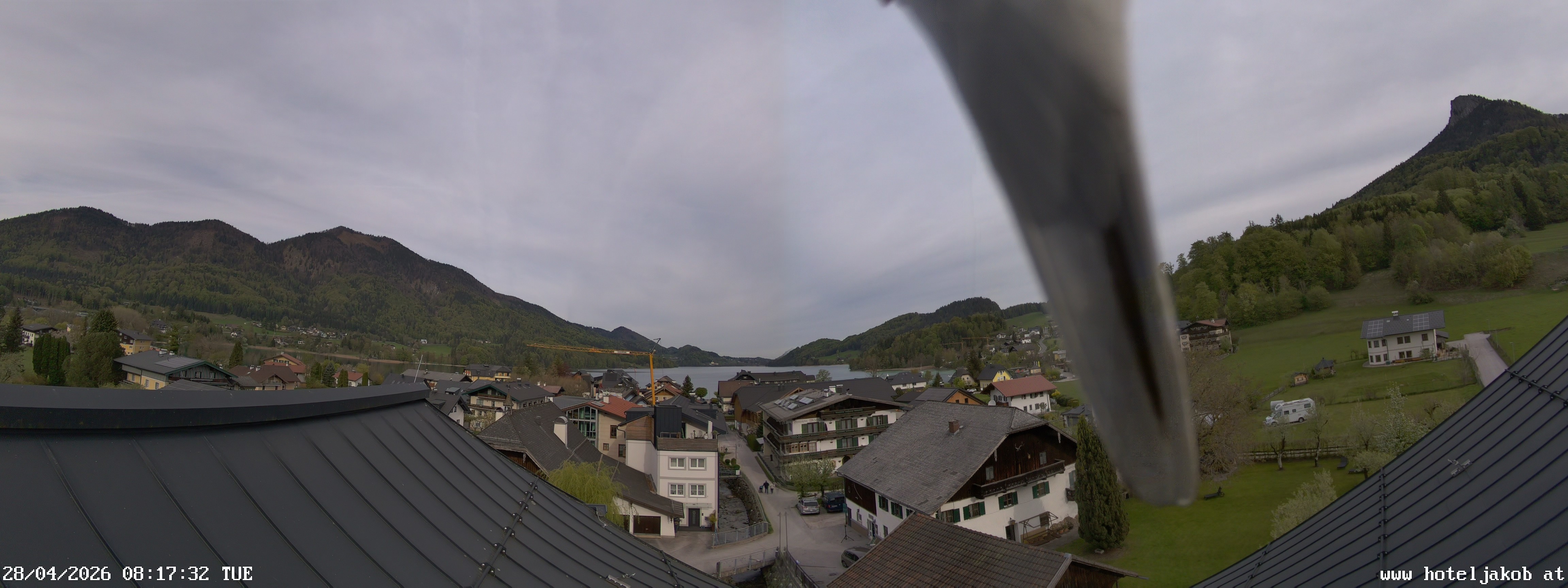 Archiv Foto Webcam Fuschlsee: Hotel Jakob