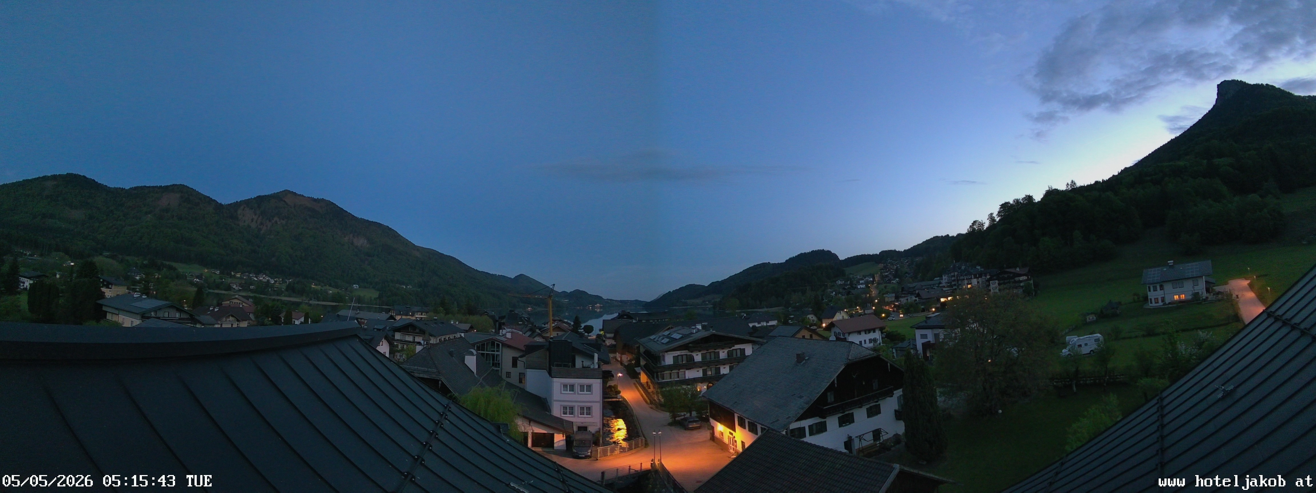 Archiv Foto Webcam Fuschlsee: Hotel Jakob