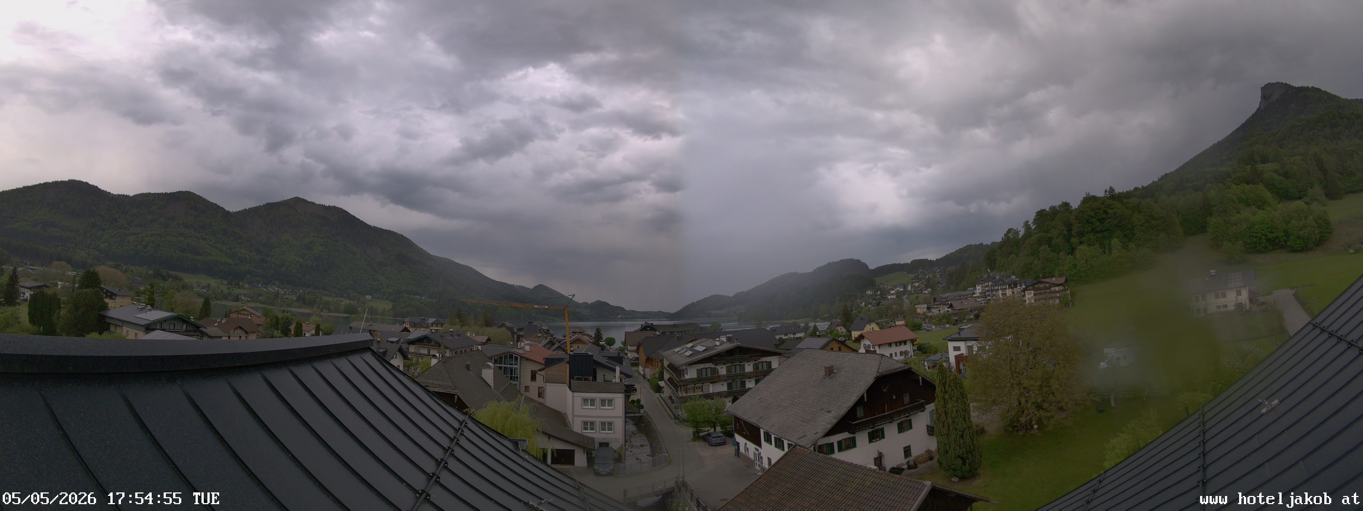 Archiv Foto Webcam Fuschlsee: Hotel Jakob