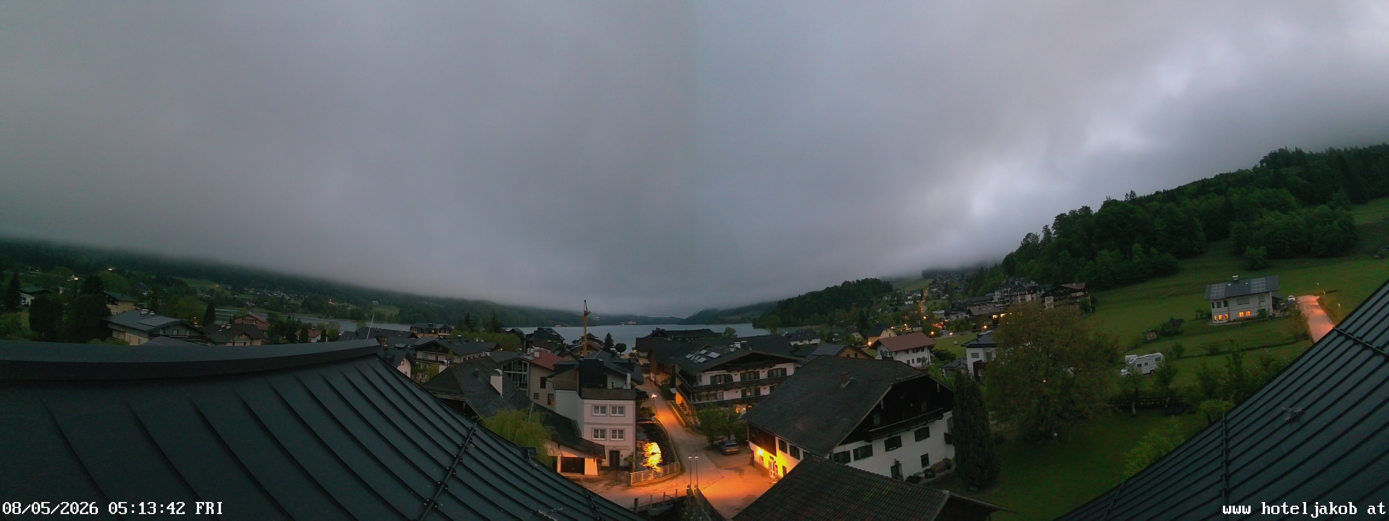 Archiv Foto Webcam Fuschlsee: Hotel Jakob