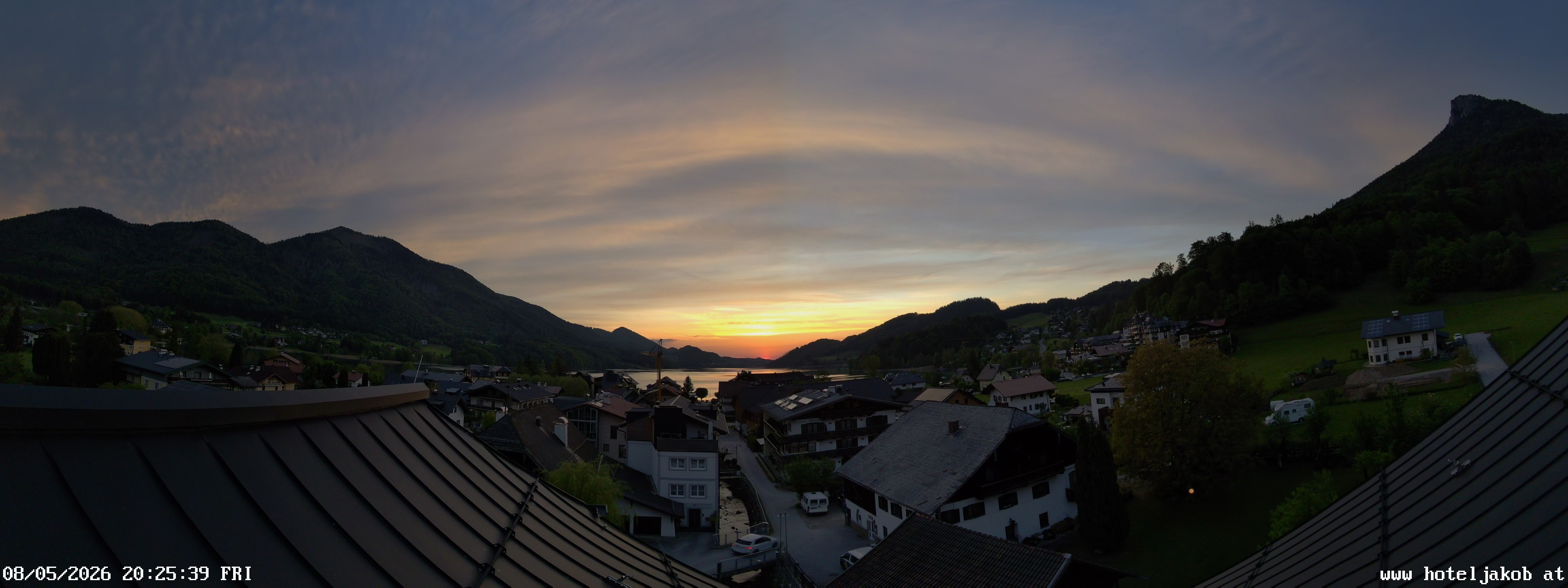 Archiv Foto Webcam Fuschlsee: Hotel Jakob