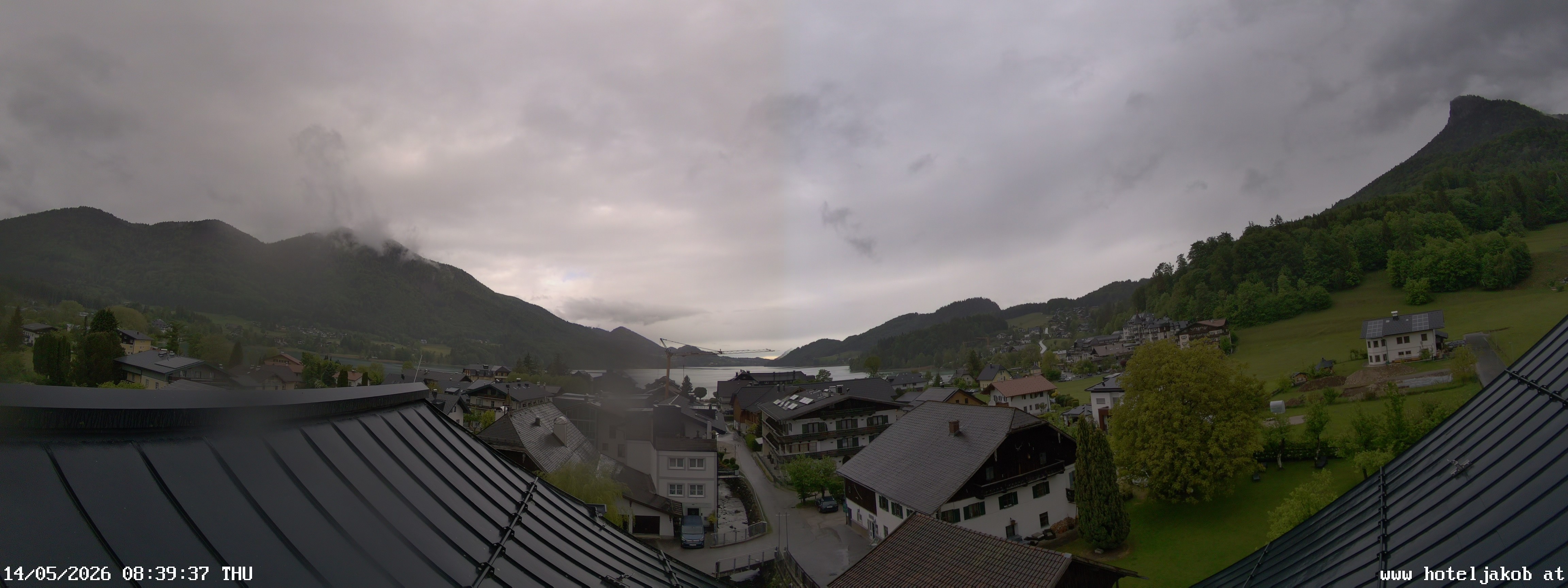 Archiv Foto Webcam Fuschlsee: Hotel Jakob