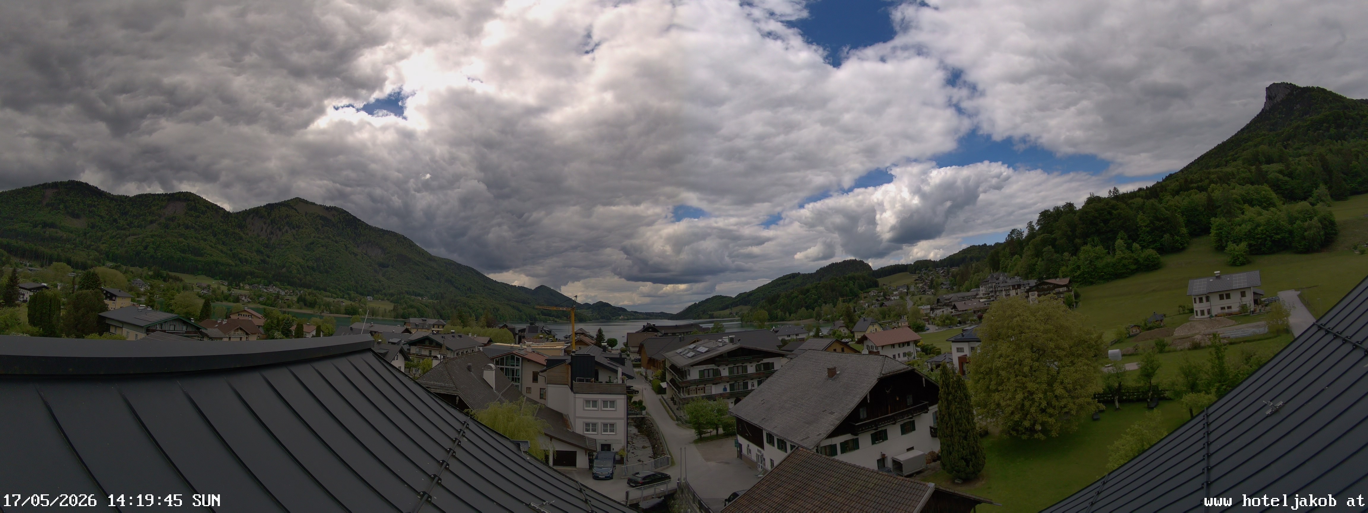 Archiv Foto Webcam Fuschlsee: Hotel Jakob