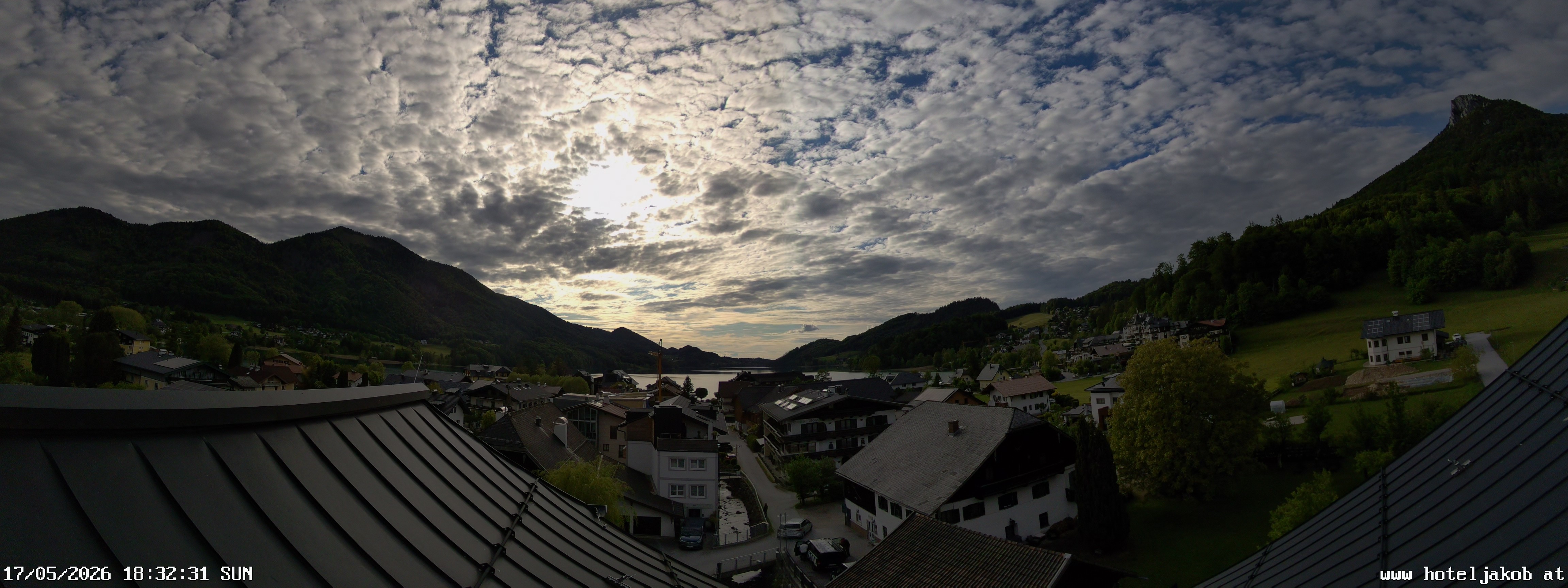Archiv Foto Webcam Fuschlsee: Hotel Jakob