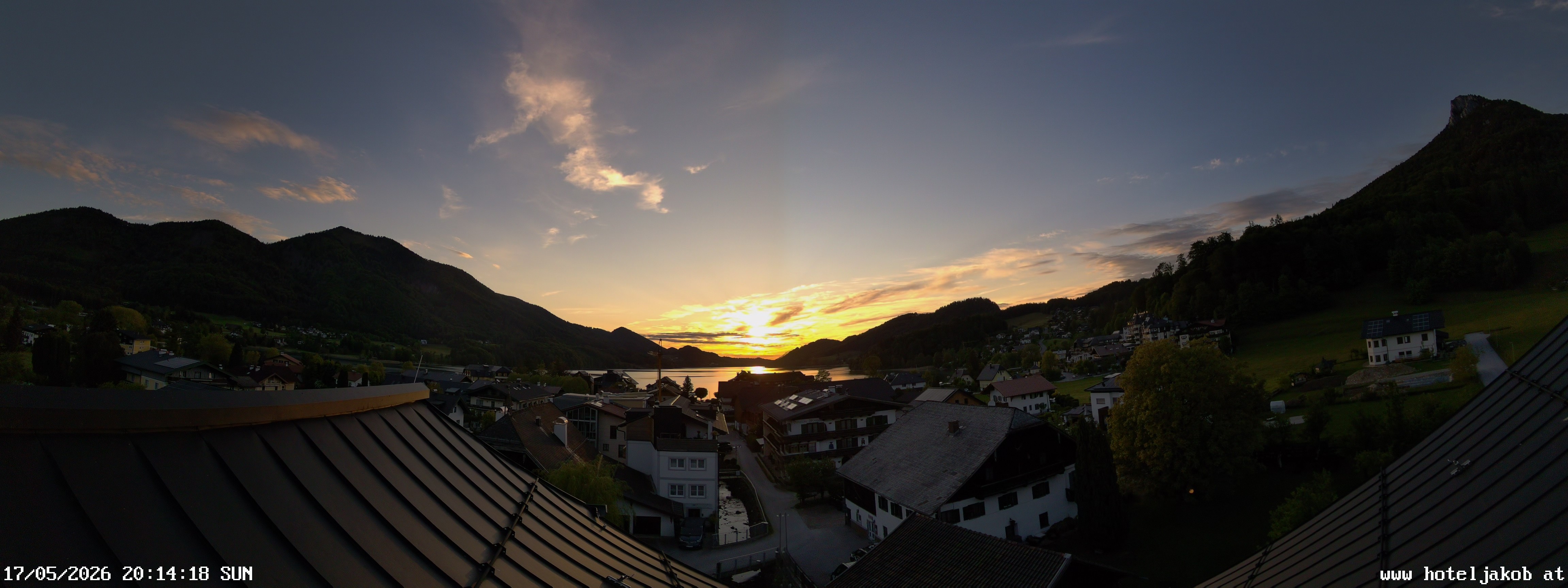 Archiv Foto Webcam Fuschlsee: Hotel Jakob